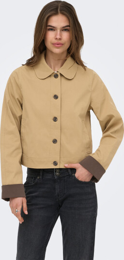 Only Orchid Life Contrast Jacket Beige XS