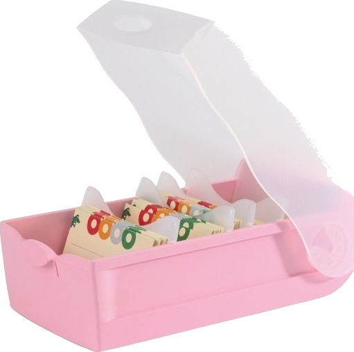 Han Croco Din A8 Polypropylen Pp Rosa A8 Landskap 100 Ark 97 Mm