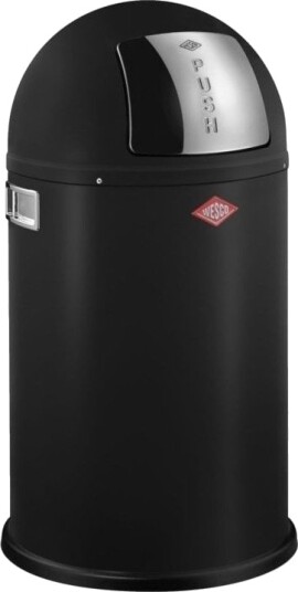 Wesco Avfallsbeholder Avfallsbeholder Matt Svart 22L Pushboy Jr. Wesco