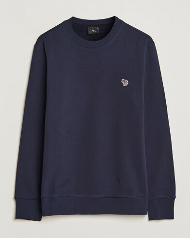 PS Paul Smith Organic Cotton Crew Neck Sweatshirt Navy