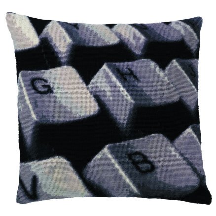 Permin broderisett Keyboard 38x39cm