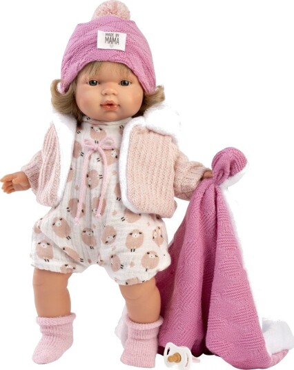 Llorens Lola Babydokke 38 cm Myk Kropp Fra 3 År