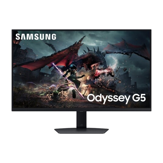 Samsung Odyssey G5 32" Gaming-skjerm QHD 180Hz IPS svart