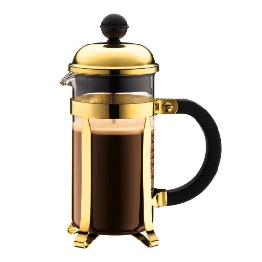 Bodum - Chambord presskanne 3 kopper 0,35L gull