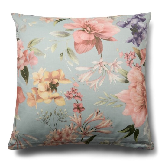 Borg Living Putetrekk 60x63 cm 100% myk bomullssateng Summer Bloom By Night