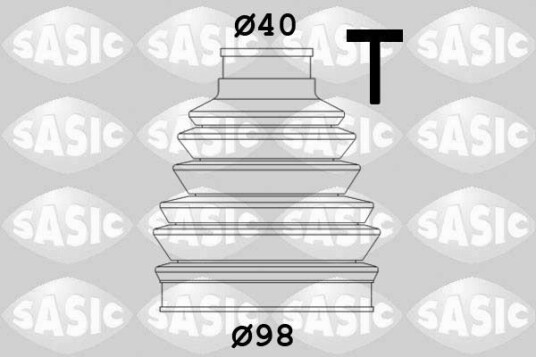 Sasic Mansjett drivaksel SASIC 2933023
