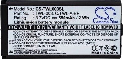 Nintendo DS XL batteri (550 mAh 3.7 V)