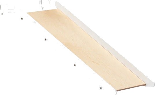 Duck Woodworks Sklie til Sammenleggbar Læringstårn Hvit Duck Woodworks Sklie til Sammenleggbar Læringstårn Hvit