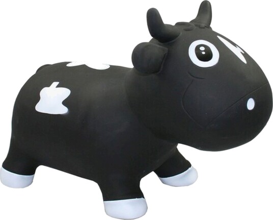 Kidzzfarm Hoppedyr Ku Svart