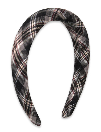 Pipol"s Bazaar Tartan Head Black - Multi/patterned - ONE SIZE