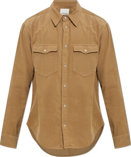 Isabel Marant Herre Skjorter Brun XL,