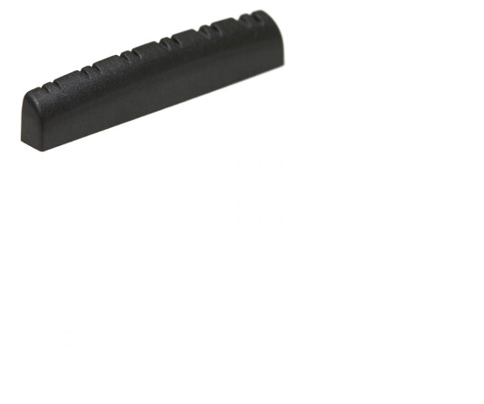 Graph Tech Pt-1568-00 Svart Tusq Xl Slotted Guitar Nut, 12-Str. 1 7/8", Flat