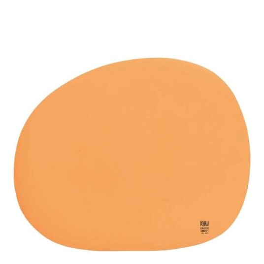 Aida - RAW Organic dekkebrikke 41x31 cm pumkin yellow