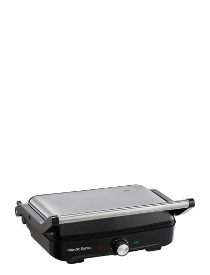Nordic Sense Paninigrill 1600 Watt   Black   31.8X25.2X13.4CM x 31.8