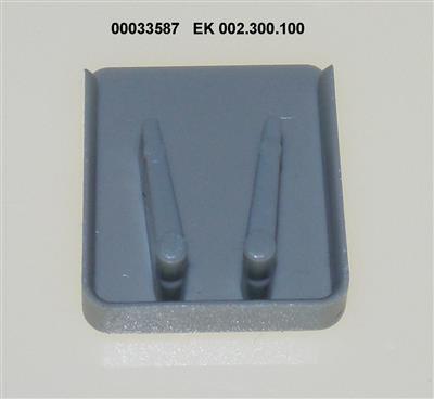 Elkutec Endekappe EK C 3 for 3P 10mm2 Samleskinne 1stk.