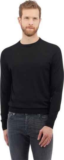 Brooks Brothers Herre Strikkevarer Svart S,