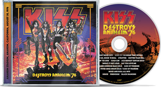 Kiss  Destroys Anaheim '76  CD