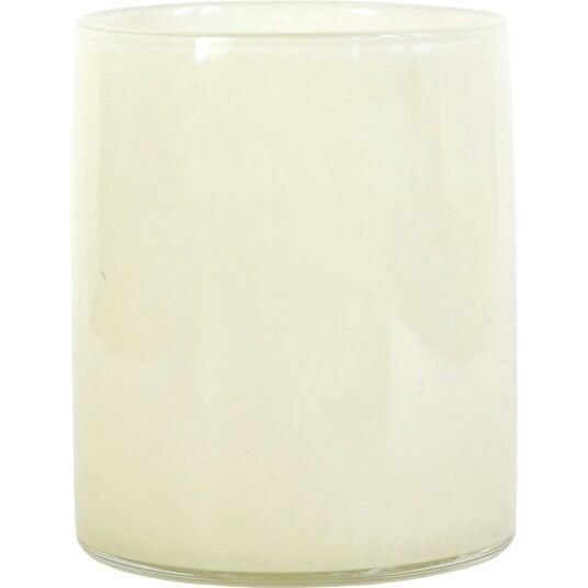 Tell Me More Lyric Lyslykt Glass Beige Medium 12x14 cm