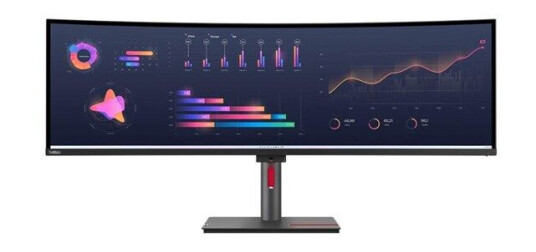 Lenovo ThinkVision P49w-30 49" Buet PC-skjerm med DQHD Oppløsning og HDR Lenovo ThinkVision P49w-30 49" Buet PC-skjerm med DQHD Oppløsning og HDR
