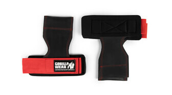 Lifting Grips, black/red, Gorilla Wear Lifting Grips, black/red, Gorilla Wear
