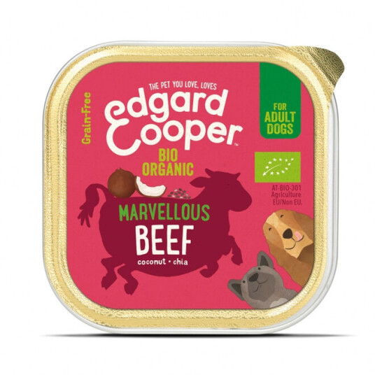 Edgard & Cooper™ Edgard & Cooper Dog Økologisk Storfekjøtt 100 G