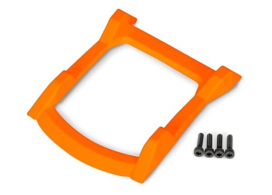 Traxxas TRX-6728T Body Skid Plate Roof Orange Rustler 4x4