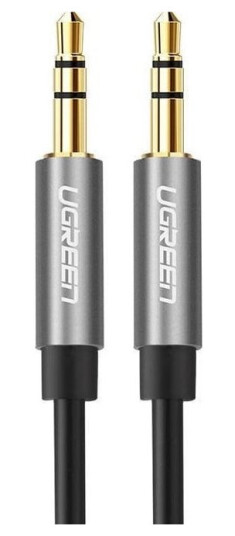 Kabel Ugreen Jack 3,5 mm Jack 3,5 mm 1,5 m grå UGR553