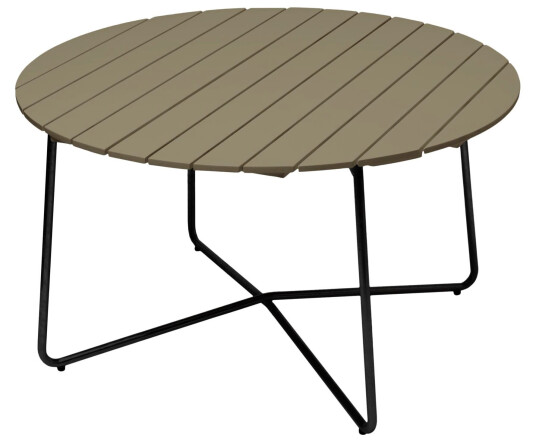 Grythyttan Stålmöbler Bord 9A Lysegrønn lakkert eik/svart 120 cm Grønn