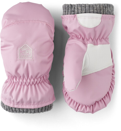 My First Hestra Mitt Pink 1