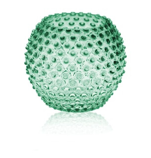 Hobnail Globe Vase 18 cm Beryl
