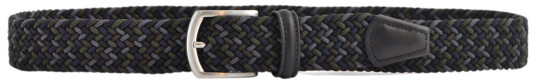 Anderson's Classic Elastic Woven belte - Multi AND-B0667-NE41-136-95