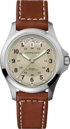 Hamilton Khaki Field King Auto H64455523 Herre 40 mm Analog Automatisk Safirglass Hamilton Khaki Field King Auto H64455523 Herre 40 mm Analog Automatisk Safirglass
