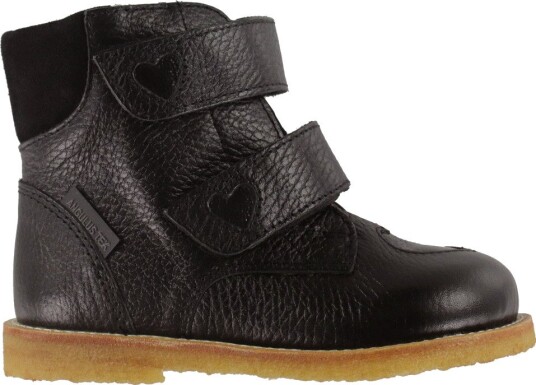 ANGULUS Boots Flat With Velcro Black 24 ANGULUS Boots Flat With Velcro Black 24