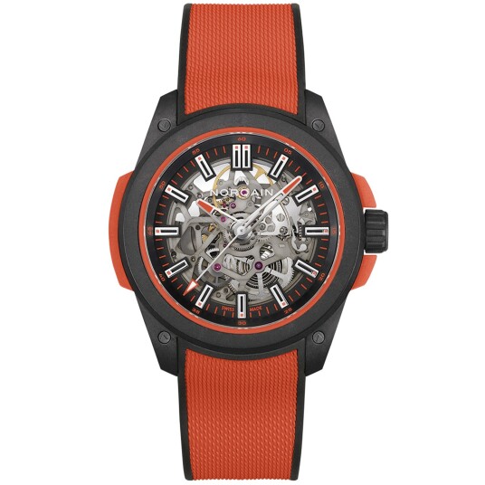NORQAIN Wild ONE Skeleton NNQ3000QBR2AS/B013 - Herre - 42 mm - Analog - Automatisk - Safirglass