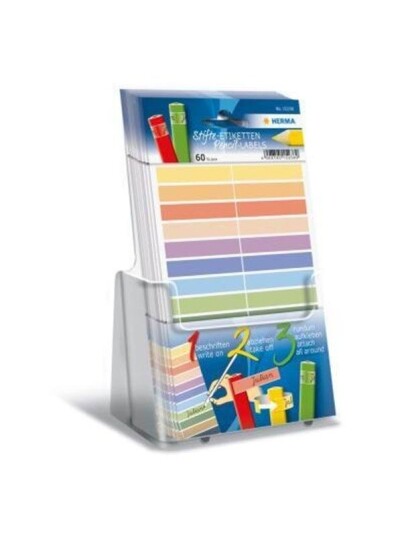 HERMA Pencil Labels 10x46 Display