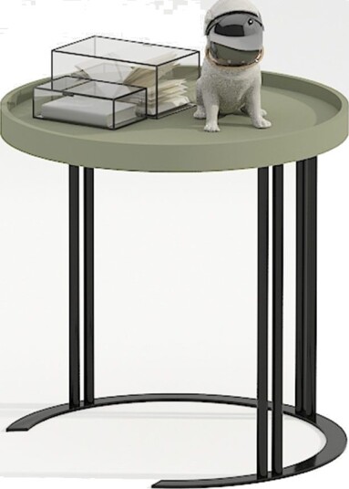 Sidebord HOME4YOU Keira 40x45 cm Grønn - grønn