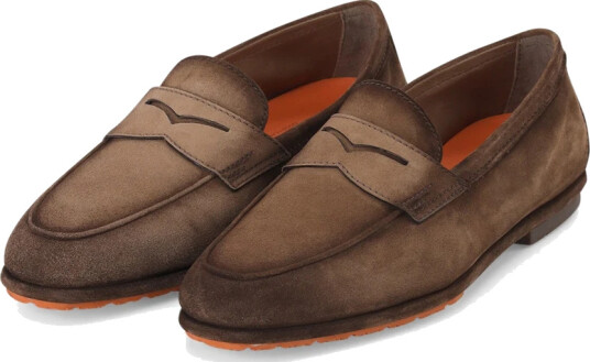 Santoni Herre Sko Brun 41 EU, Santoni Herre Sko Brun 41 EU,