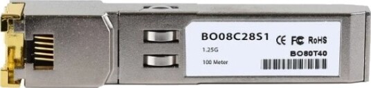Blueoptics Uxp-Sfp2-1G-T-Bo Kopper 1250 Mbit/S Rj-45 100 M Sølv Rohs