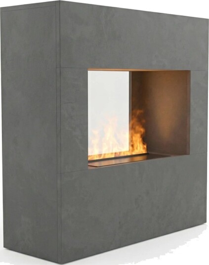 Glow Fire Goethe Omc 600 - Grå (HYB-50-110GR-logset600)