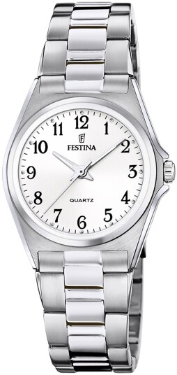 Festina Dameklokke F20553 1 Classic Hvit/Stål Ø31 mm