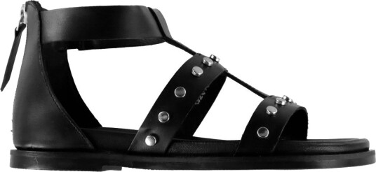 Sofie Schnoor Sandal Oljeaktig Svart Sofie Schnoor 38 Sandals