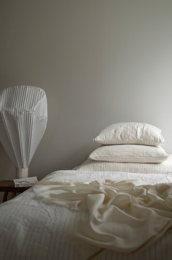 Mimou Dynetrekk sett Stripe No .2 100% hamp Hvit Mimou Dynetrekk sett Stripe No .2 100% hamp Hvit