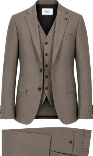 Digel Herre Dress Brun M,