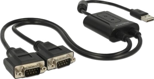 Delock USB 2.0 to 2x RS 232 Adapter 63950