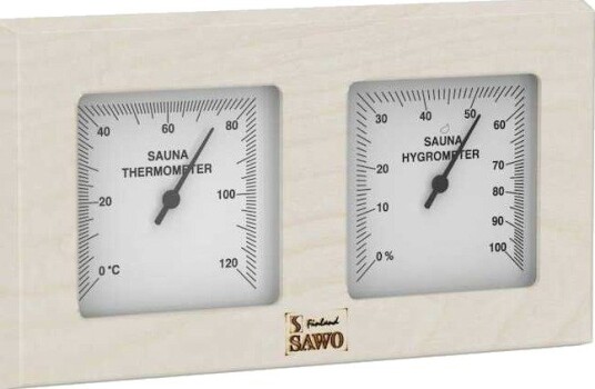 Badstu Thermo-Hygrometer SAWO 222