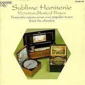 MediaTronixs Various : Sublime Harmonie: Victorian Musical Boxes CD (1993) Pre-Owned