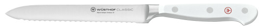Wüsthof Classic hvit liten brødkniv