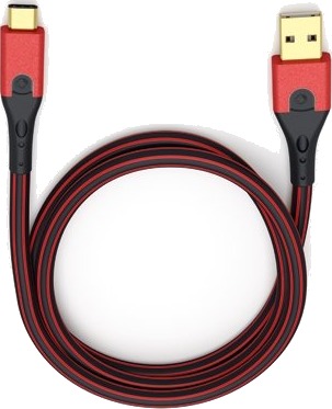 Oehlbach Evolution C3 3 M Usb A Usb C Usb 3.2 Gen 1 3.1 Gen 1 Hankjønn/Hankjønn Sort Rød