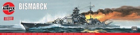Airfix 1/600 Bismarck Vintage