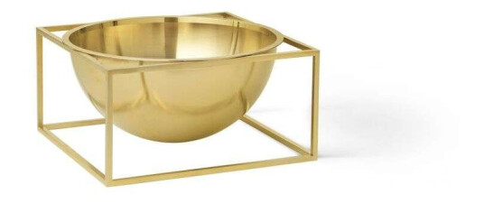 Audo - Kubus Bowl Centerpiece Large Brass Copenhagen Audo - Kubus Bowl Centerpiece Large Brass Copenhagen